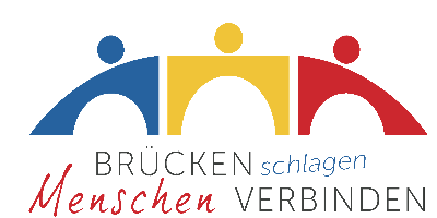 Logo Brücken schlagen Menschen verbinden