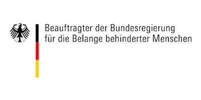 Logo "Beauftragter der Bundesregierung für die Belange behinderter Menschen"