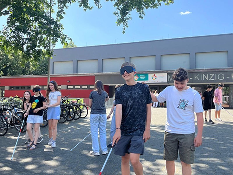 Sensibilisierung beim Special Olympics Landesspielen in Hanau