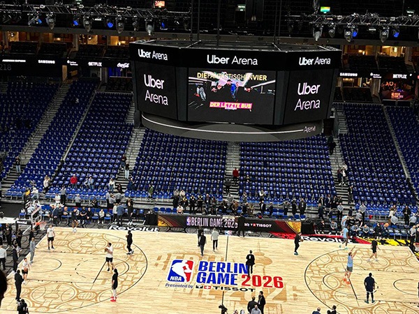 Hoher Besuch: Die NBA-Stars in Berlin 